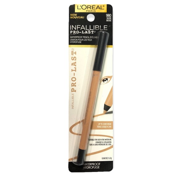 L'Oreal Infallible Pro-Last Waterproof Pencil Eyeliner, #960 Nude Beige